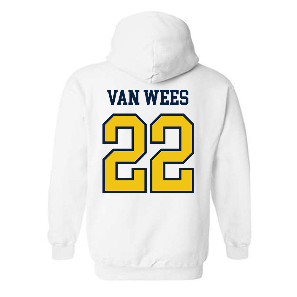 Michigan - NCAA Women's Lacrosse : Truus van Wees - Classic Shersey Hooded Sweatshirt-1