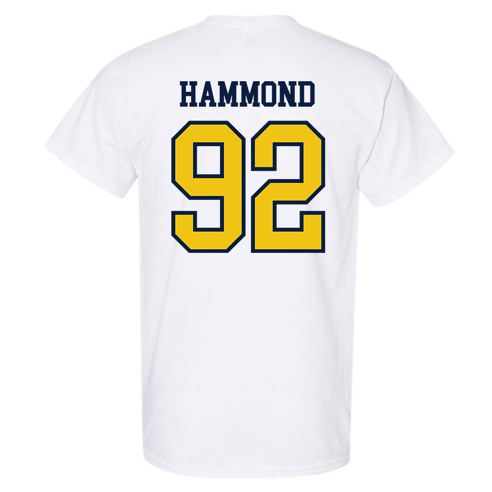 Michigan - NCAA Football : Ted Hammond - Classic Shersey T-Shirt-1