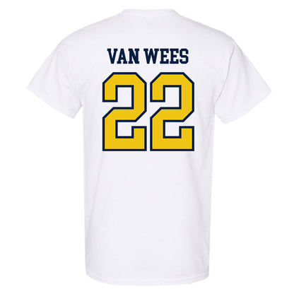 Michigan - NCAA Women's Lacrosse : Truus van Wees - Classic Shersey T-Shirt-1