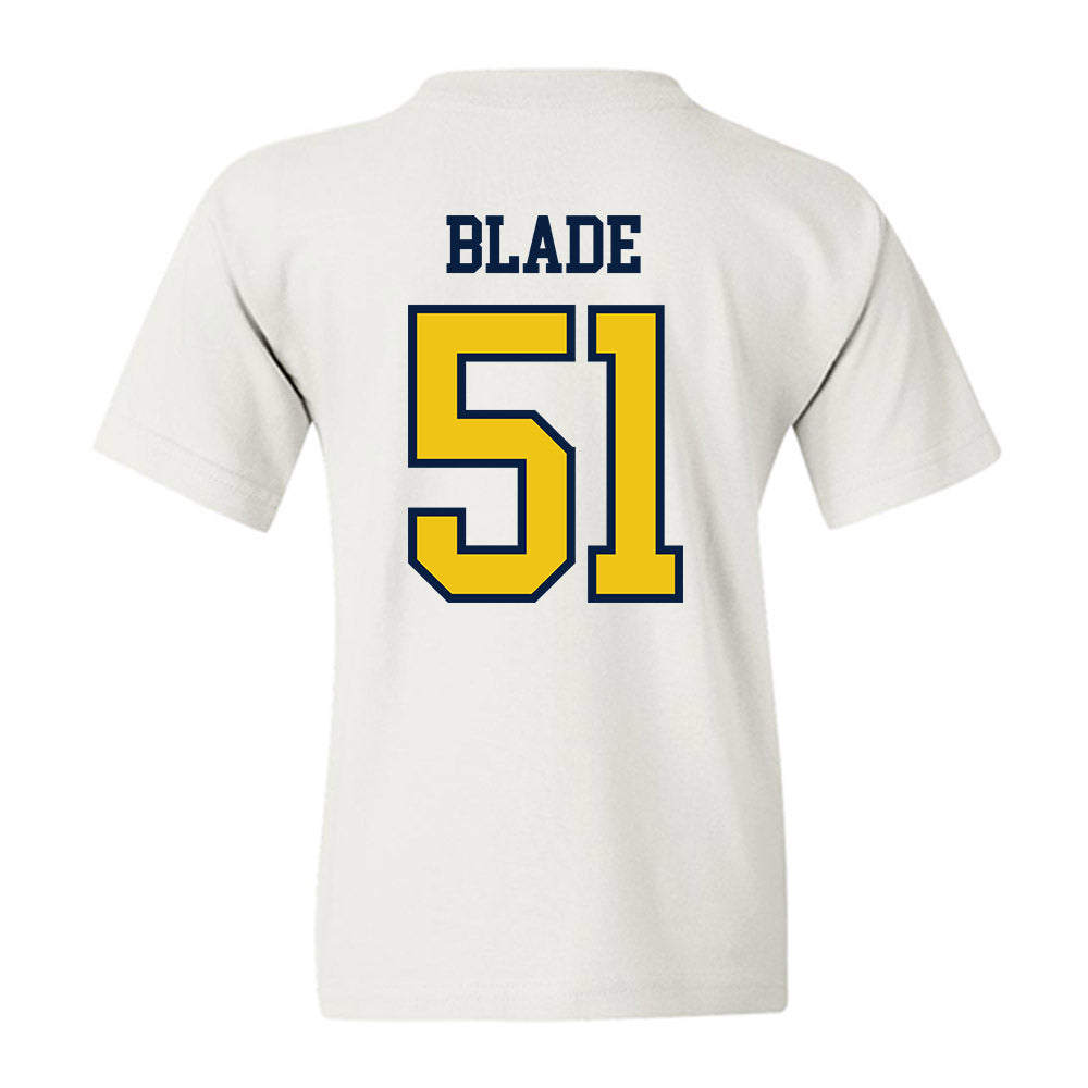 Michigan - NCAA Football : McHale Blade - Classic Shersey Youth T-Shirt-1