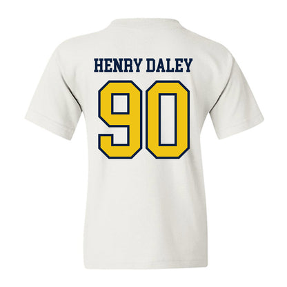 Michigan - NCAA Football : John Henry Daley - Classic Shersey Youth T-Shirt-1