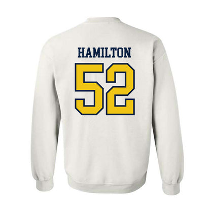 Michigan - NCAA Football : Ace Hamilton - Classic Shersey Crewneck Sweatshirt-1