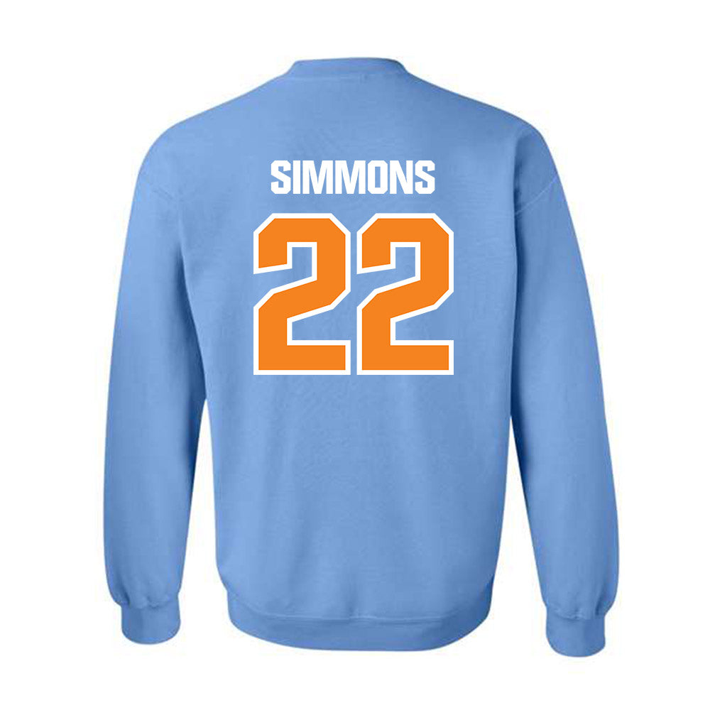 Tennessee - NCAA Women's Soccer : Kylee Simmons - Generic Shersey Crewneck Sweatshirt-1