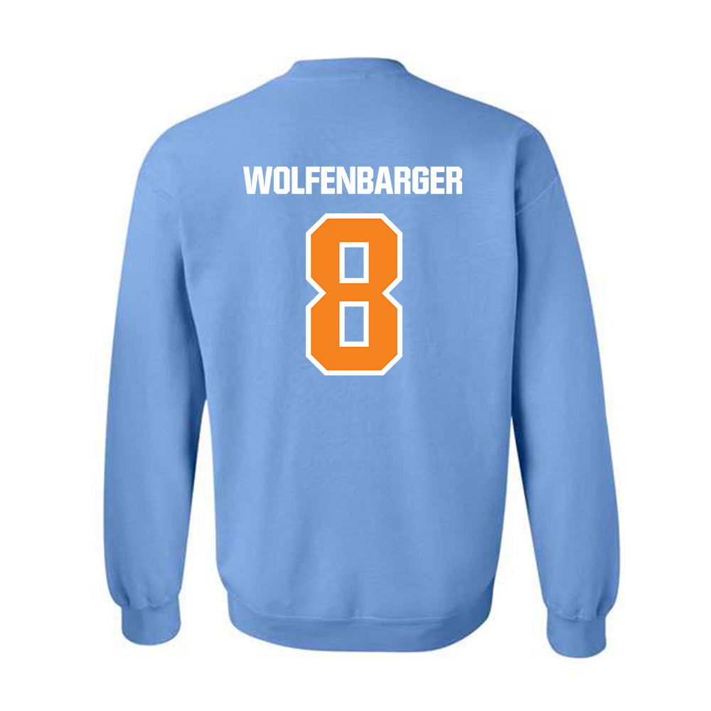 Tennessee - NCAA Women's Basketball : Jersey Wolfenbarger - Generic Shersey Crewneck Sweatshirt-1