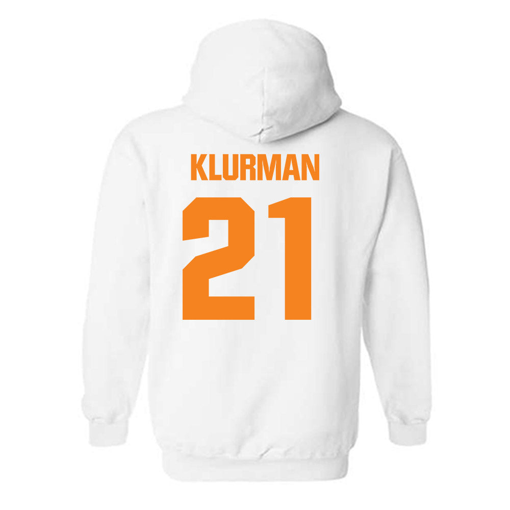 Tennessee - NCAA Women's Soccer : Leah Klurman - Generic Shersey Hooded Sweatshirt-1