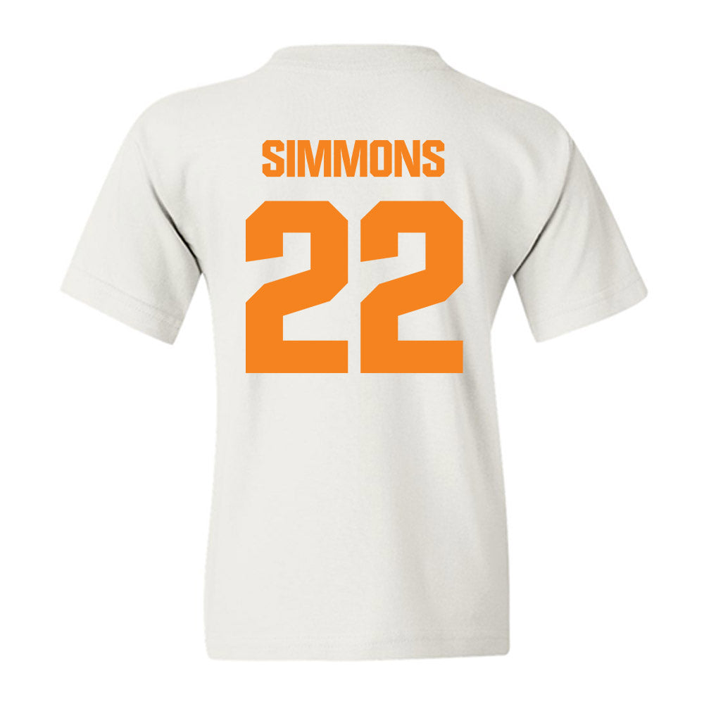 Tennessee - NCAA Women's Soccer : Kylee Simmons - Generic Shersey Youth T-Shirt-1