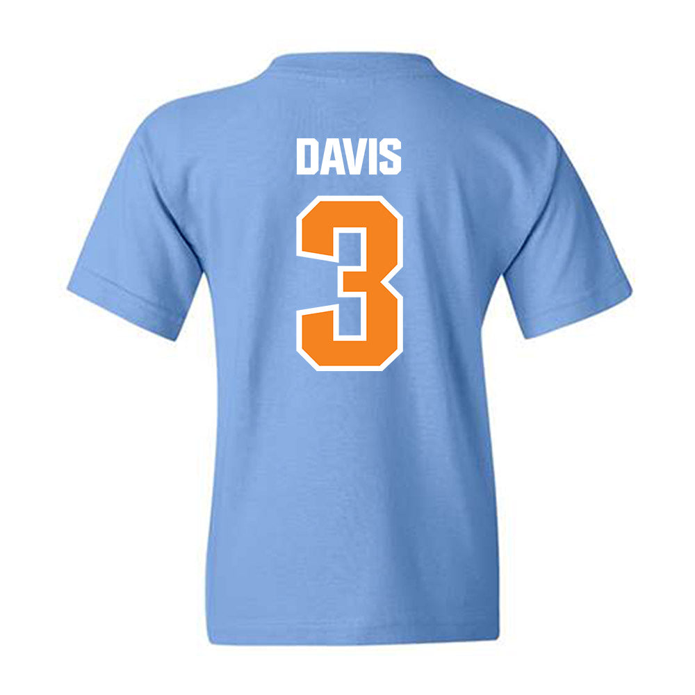 Tennessee - NCAA Women's Soccer : Devin Davis - Youth T-Shirt-1