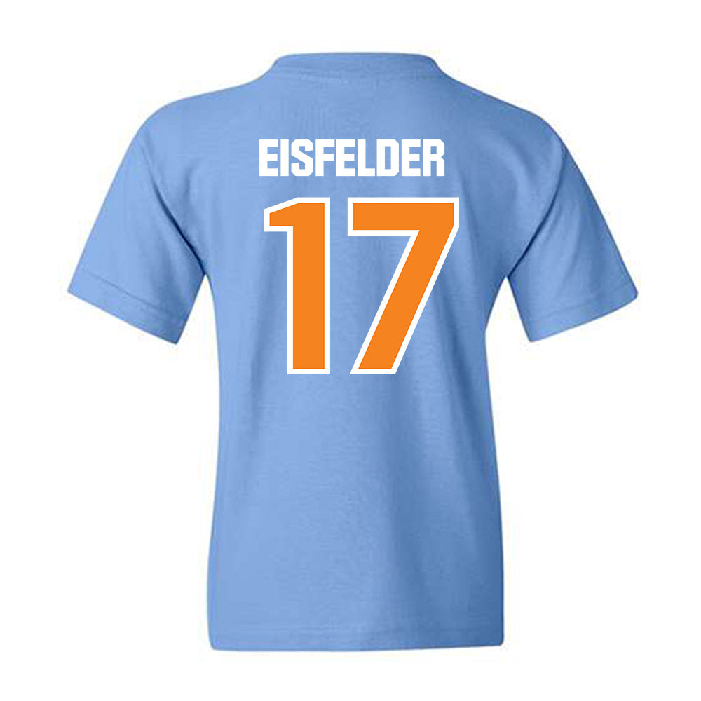 Tennessee - NCAA Baseball : Nathan Eisfelder - Youth T-Shirt-1