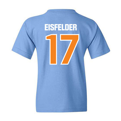 Tennessee - NCAA Baseball : Nathan Eisfelder - Youth T-Shirt-1