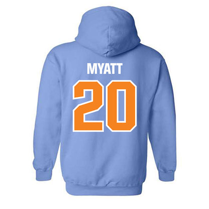 Tennessee - NCAA Baseball : Tyler Myatt - Hooded Sweatshirt-1