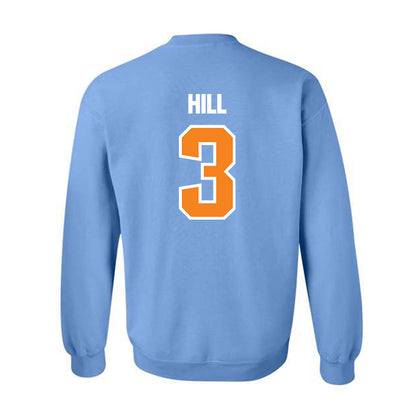 Tennessee - NCAA Men's Basketball : Terrence Hill - Crewneck Sweatshirt-1