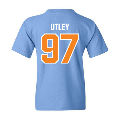Tennessee - NCAA Football : Ethan Utley - Youth T-Shirt-1