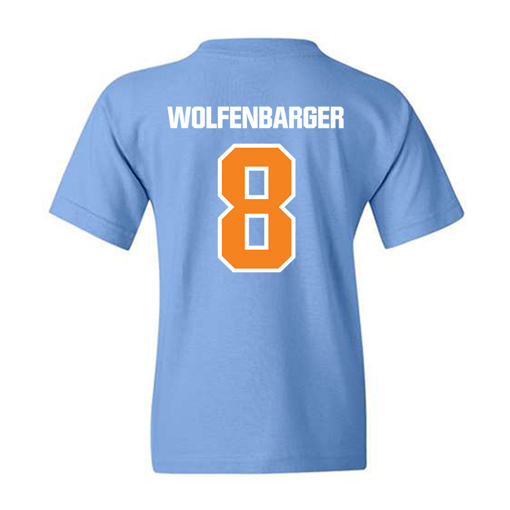 Tennessee - NCAA Women's Basketball : Jersey Wolfenbarger - Youth T-Shirt-1