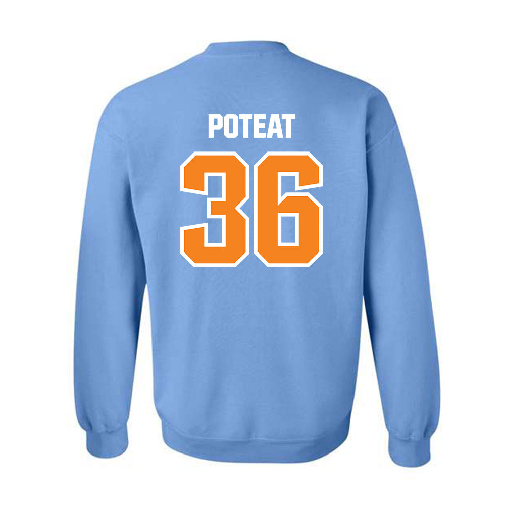 Tennessee - NCAA Football : Tre Poteat - Crewneck Sweatshirt-1