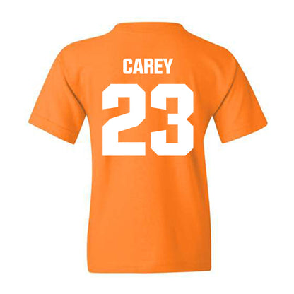 Tennessee - NCAA Men's Basketball : Jaylen Carey - Youth T-Shirt-1