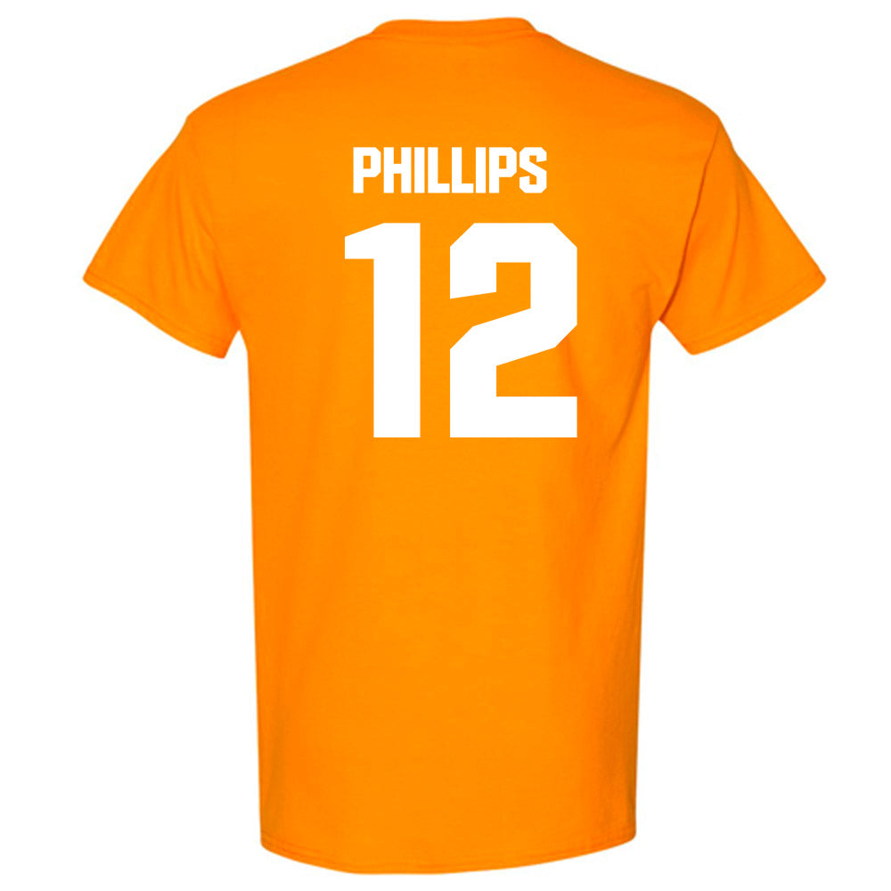 Tennessee - NCAA Men's Basketball : John Phillips - T-Shirt-1