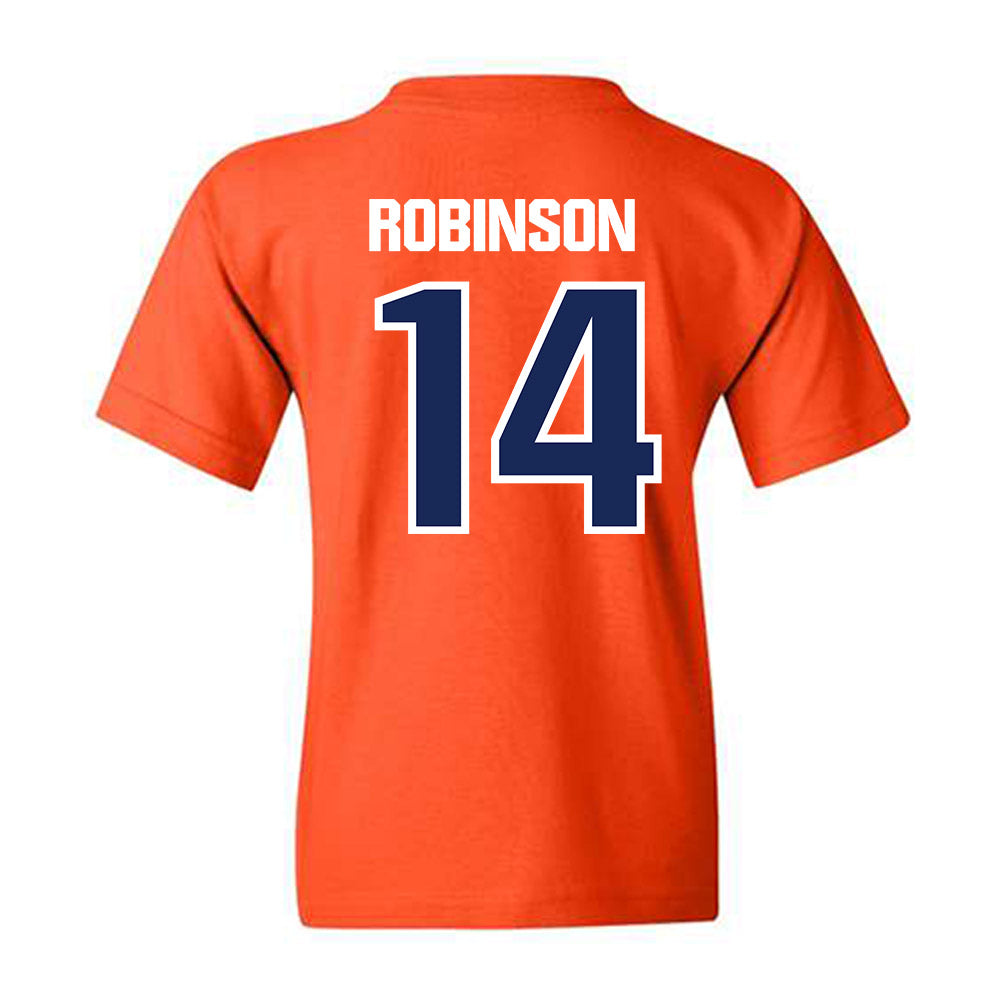 FPU - NCAA Baseball : Vincent Robinson - Classic Shersey Youth T-Shirt-1