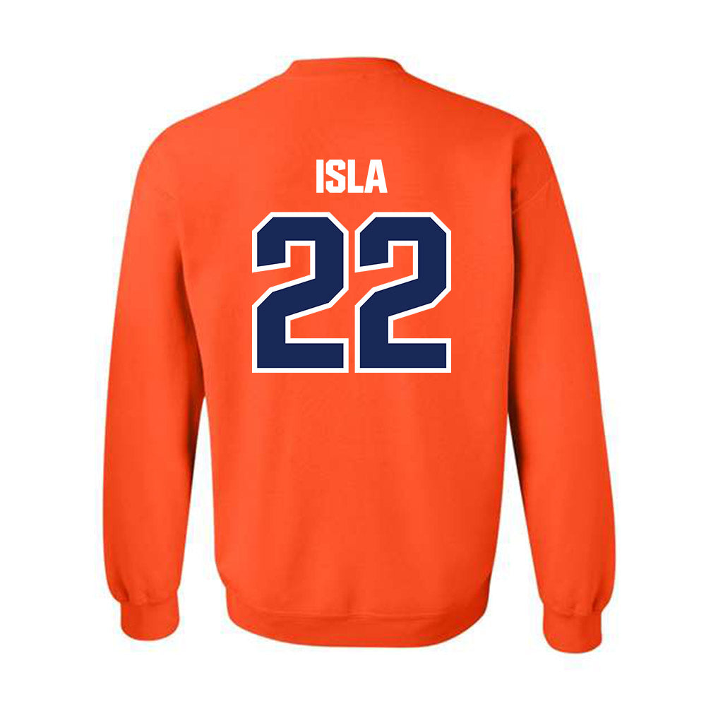 FPU - NCAA Baseball : Jordan Isla - Classic Shersey Crewneck Sweatshirt-1