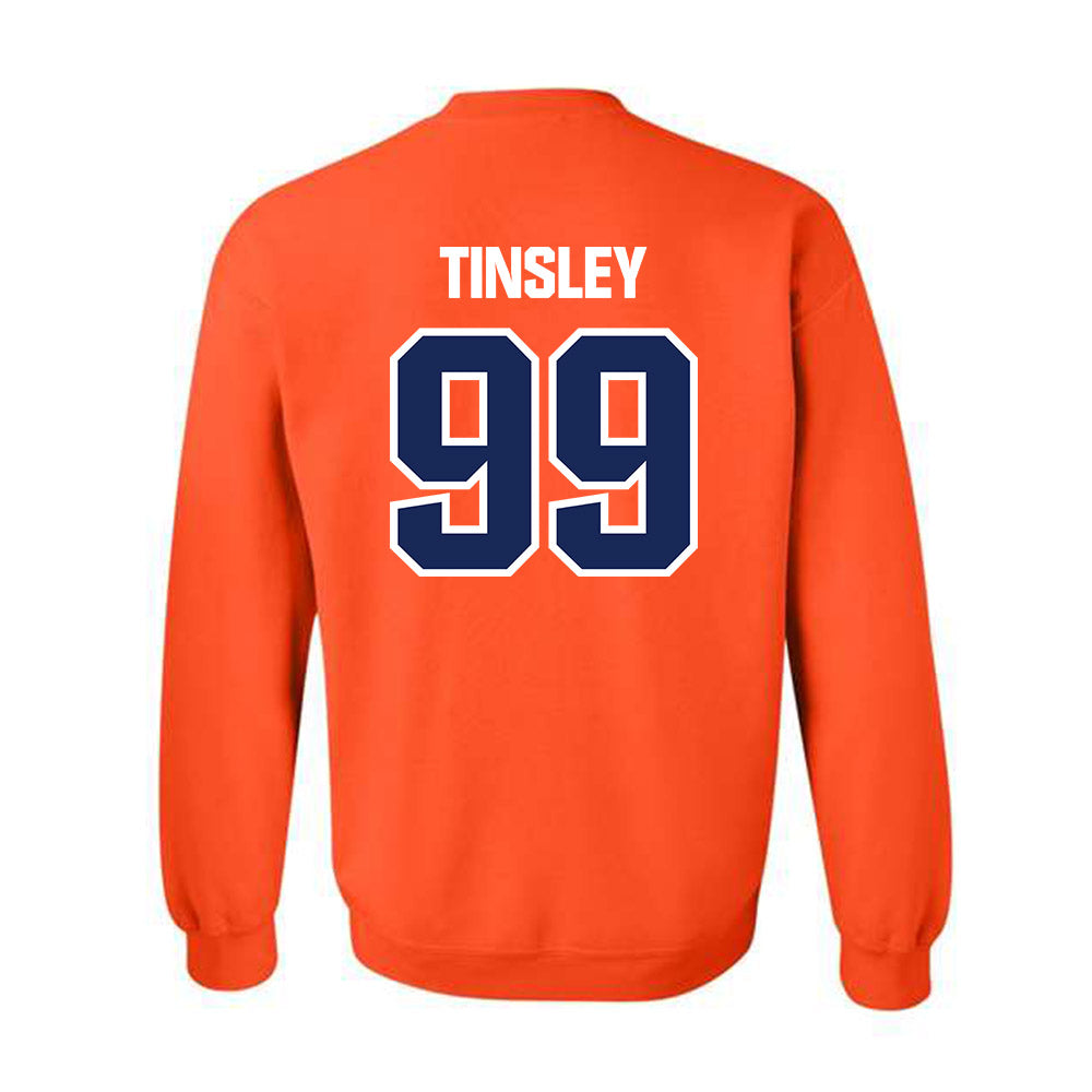 FPU - NCAA Baseball : Dustin Tinsley - Classic Shersey Crewneck Sweatshirt-1