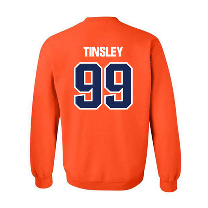 FPU - NCAA Baseball : Dustin Tinsley - Classic Shersey Crewneck Sweatshirt-1