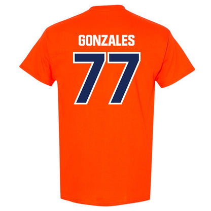 FPU - NCAA Baseball : Tyler Gonzales - Classic Shersey T-Shirt-1