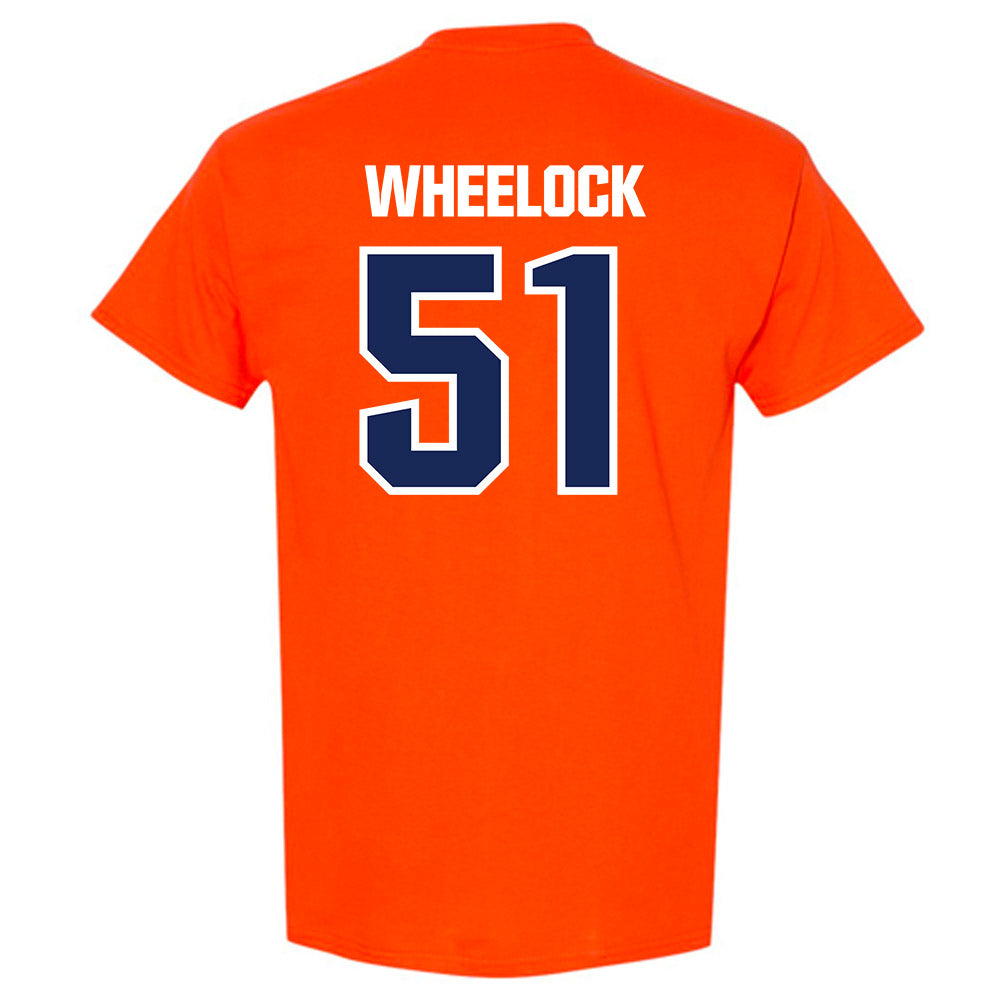 FPU - NCAA Baseball : Titus Wheelock - Classic Shersey T-Shirt-1