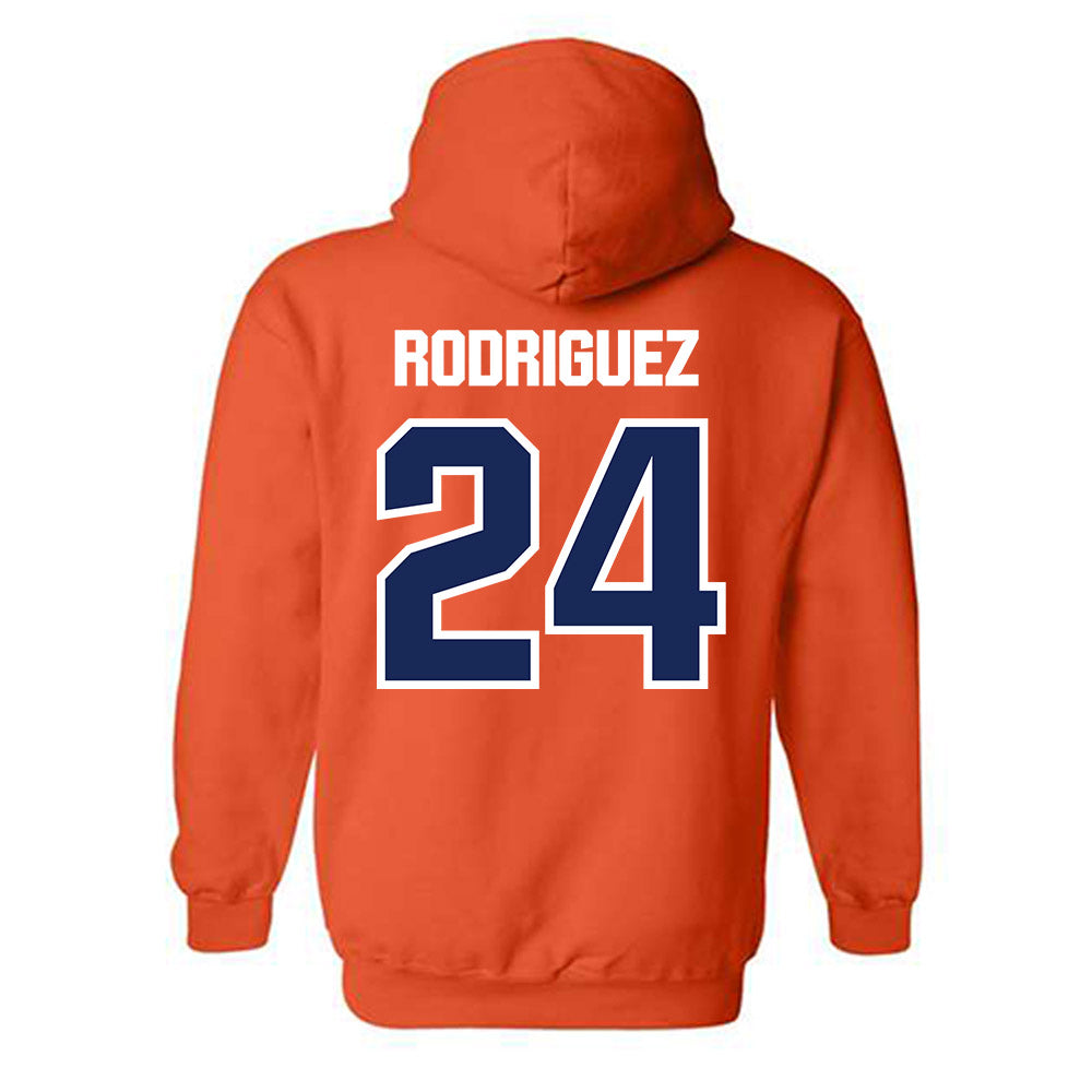 FPU - NCAA Men's Basketball : Silas Rodriguez - Classic Shersey Hooded Sweatshirt-1