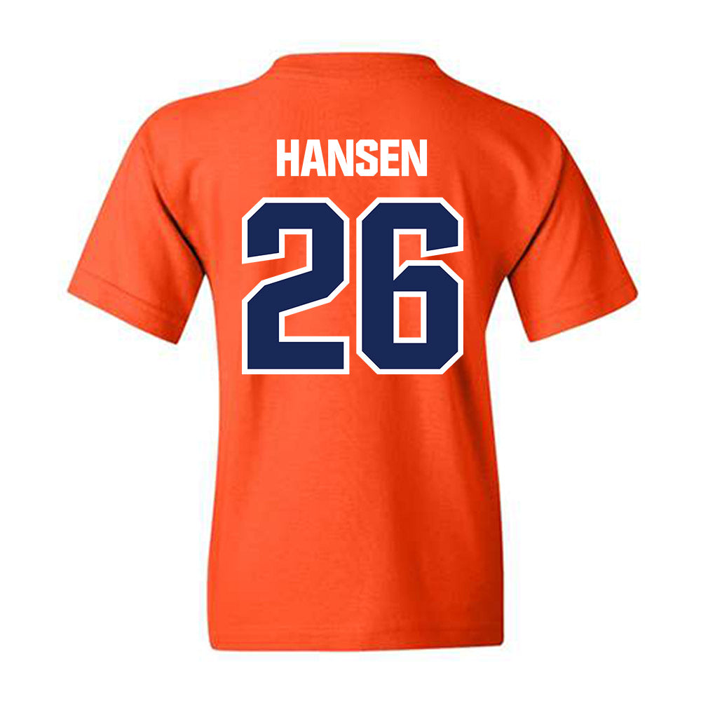 FPU - NCAA Men's Soccer : Nixon Hansen - Classic Shersey Youth T-Shirt-1