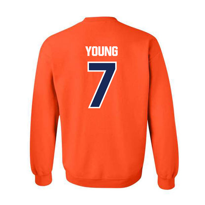 FPU - NCAA Men's Water Polo : Luke Young - Classic Shersey Crewneck Sweatshirt-1