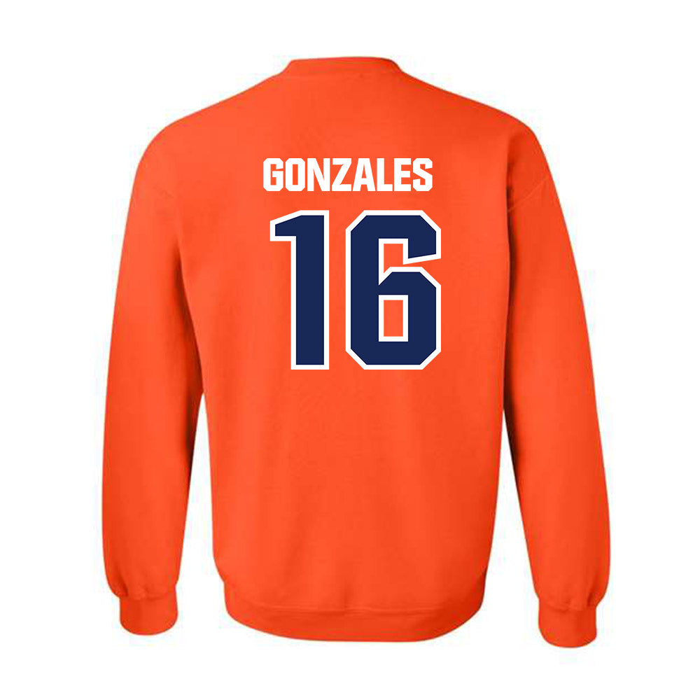 FPU - NCAA Men's Water Polo : Jordan Gonzales - Classic Shersey Crewneck Sweatshirt-1