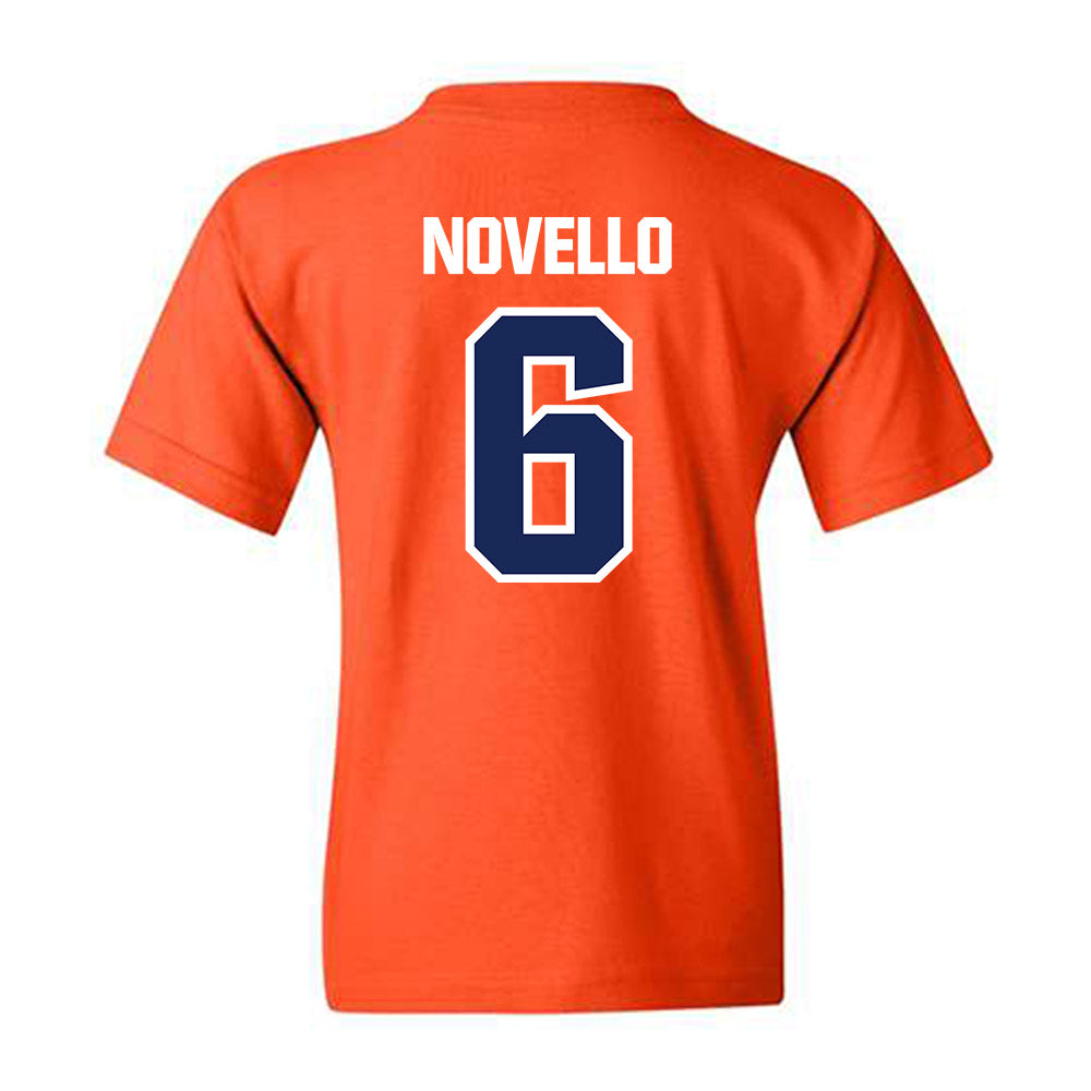 FPU - NCAA Men's Soccer : Bernardo Novello - Classic Shersey Youth T-Shirt-1