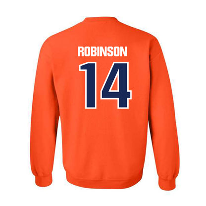 FPU - NCAA Baseball : Vincent Robinson - Classic Shersey Crewneck Sweatshirt-1
