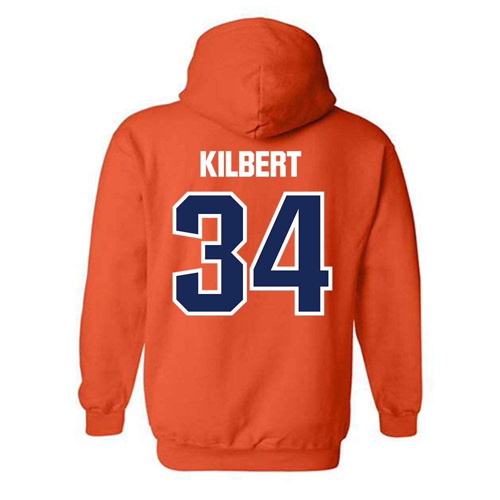 FPU - NCAA Men's Basketball : Logan Kilbert - Classic Shersey Hooded Sweatshirt-1