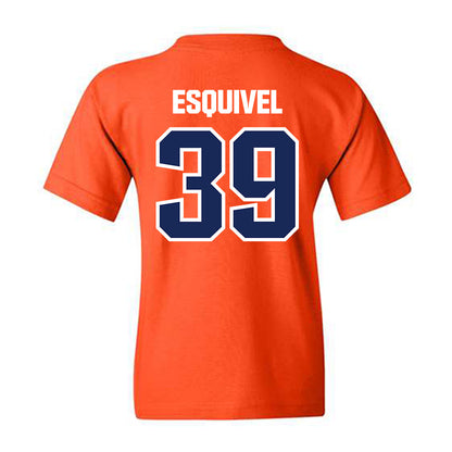 FPU - NCAA Baseball : Isaac Esquivel - Classic Shersey Youth T-Shirt-1