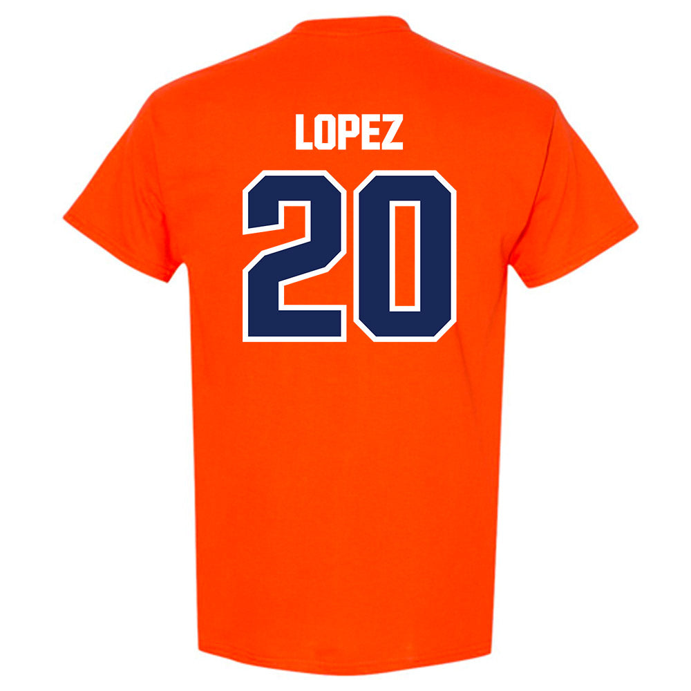 FPU - NCAA Men's Soccer : Bryan Lopez - Classic Shersey T-Shirt-1