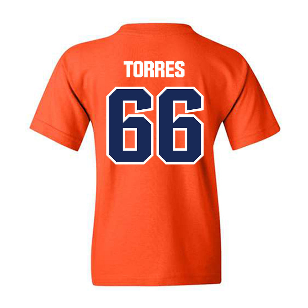 FPU - NCAA Baseball : Rogelio Torres - Classic Shersey Youth T-Shirt-1