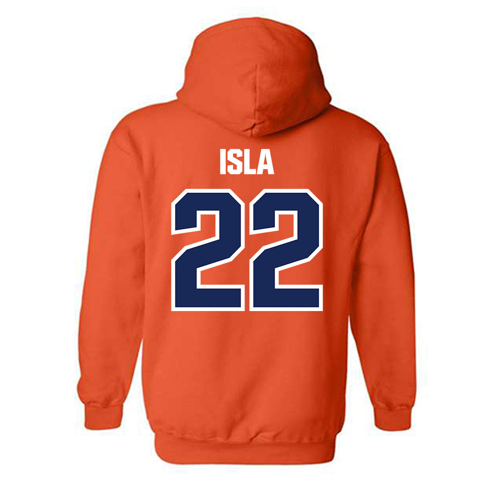 FPU - NCAA Baseball : Jordan Isla - Classic Shersey Hooded Sweatshirt-1