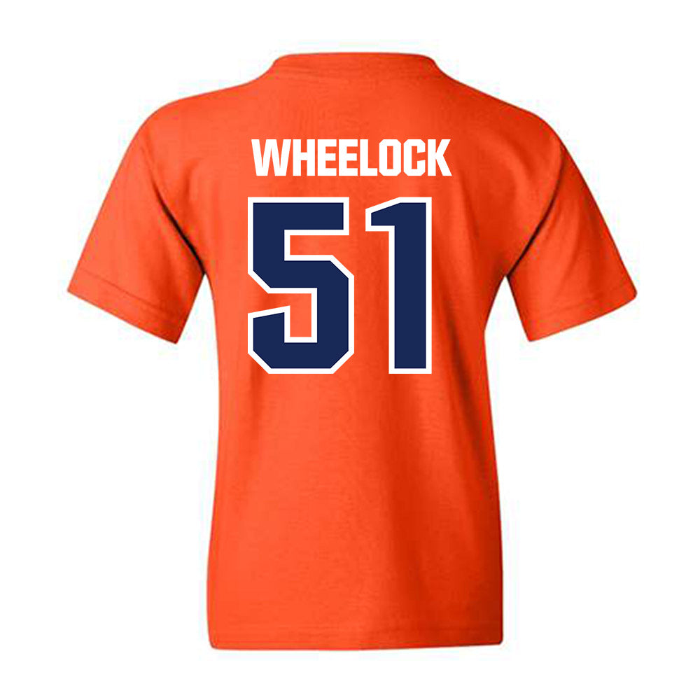 FPU - NCAA Baseball : Titus Wheelock - Classic Shersey Youth T-Shirt-1