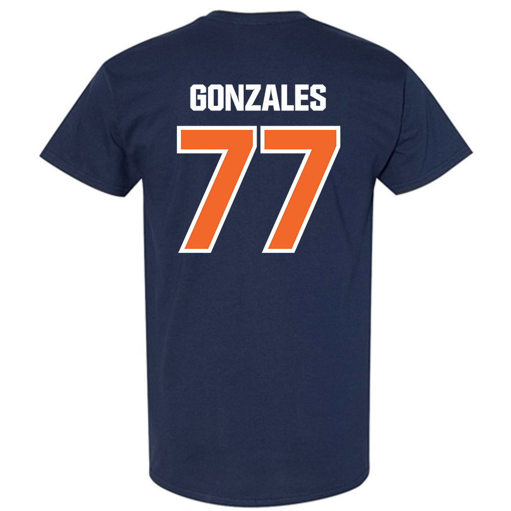 FPU - NCAA Baseball : Tyler Gonzales - Classic Shersey T-Shirt-1