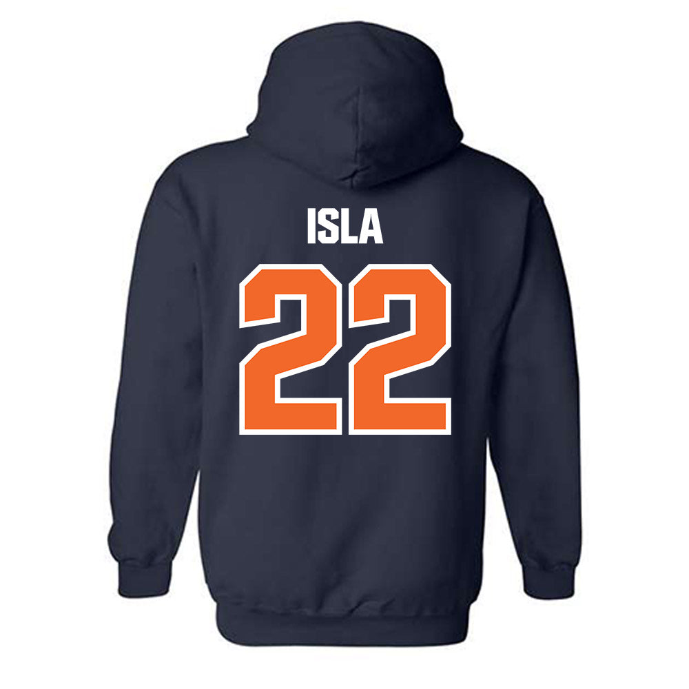 FPU - NCAA Baseball : Jordan Isla - Classic Shersey Hooded Sweatshirt-1