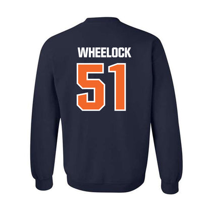 FPU - NCAA Baseball : Titus Wheelock - Classic Shersey Crewneck Sweatshirt-1