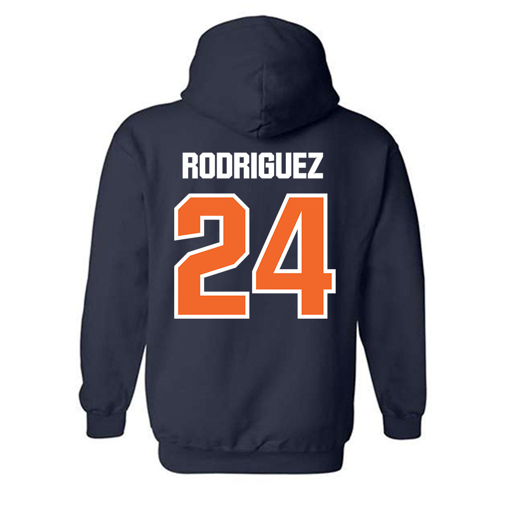 FPU - NCAA Men's Basketball : Silas Rodriguez - Classic Shersey Hooded Sweatshirt-1