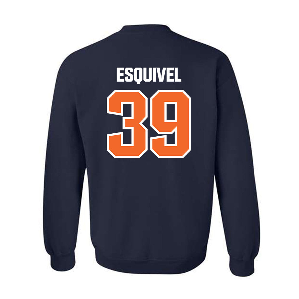 FPU - NCAA Baseball : Isaac Esquivel - Classic Shersey Crewneck Sweatshirt-1