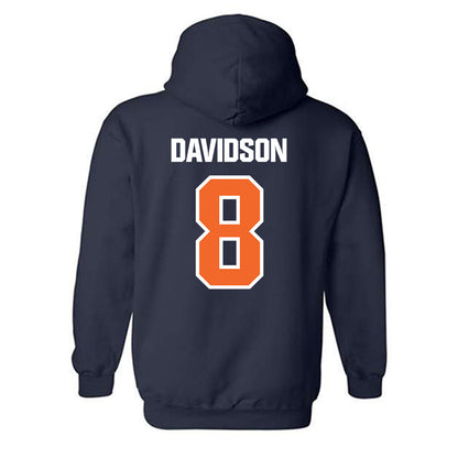 FPU - NCAA Men's Basketball : Nick Davidson - Classic Shersey Hooded Sweatshirt-1