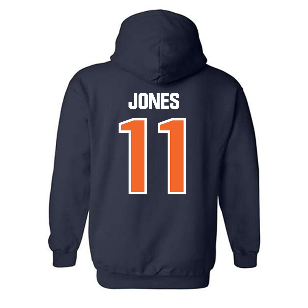 FPU - NCAA Men's Basketball : Loukas Jones - Classic Shersey Hooded Sweatshirt-1