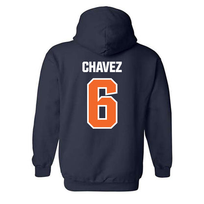 FPU - NCAA Men's Soccer : Vicente Chavez - Classic Shersey Hooded Sweatshirt-1