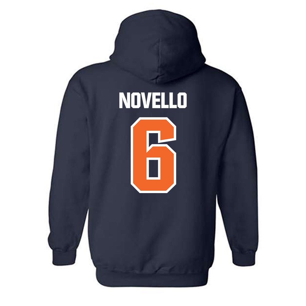 FPU - NCAA Men's Soccer : Bernardo Novello - Classic Shersey Hooded Sweatshirt-1