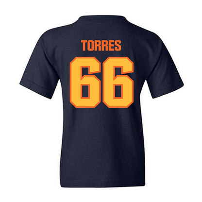 FPU - NCAA Baseball : Rogelio Torres - Classic Shersey Youth T-Shirt-1