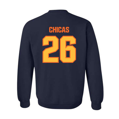 FPU - NCAA Men's Soccer : Danly Chicas - Classic Shersey Crewneck Sweatshirt-1