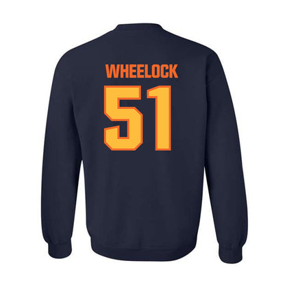 FPU - NCAA Baseball : Titus Wheelock - Classic Shersey Crewneck Sweatshirt-1